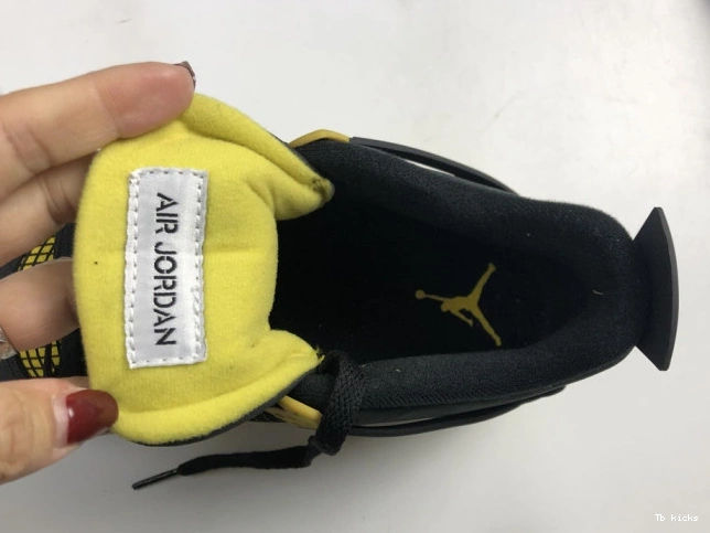 Rep TBK Retro 4 Thunder Jordan Air 308497-008 0706